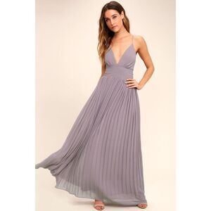 Lulus Depths Of My Love Light Purple Maxi Dress - Size X-Large